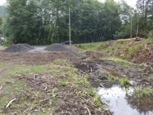Sustainable Riparian Development project near Lake Cowichan shorelines.